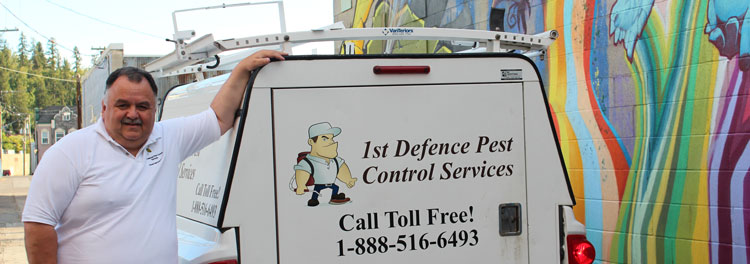 Gerald Manson - 1st Defence Pest Control - Prince George, BC